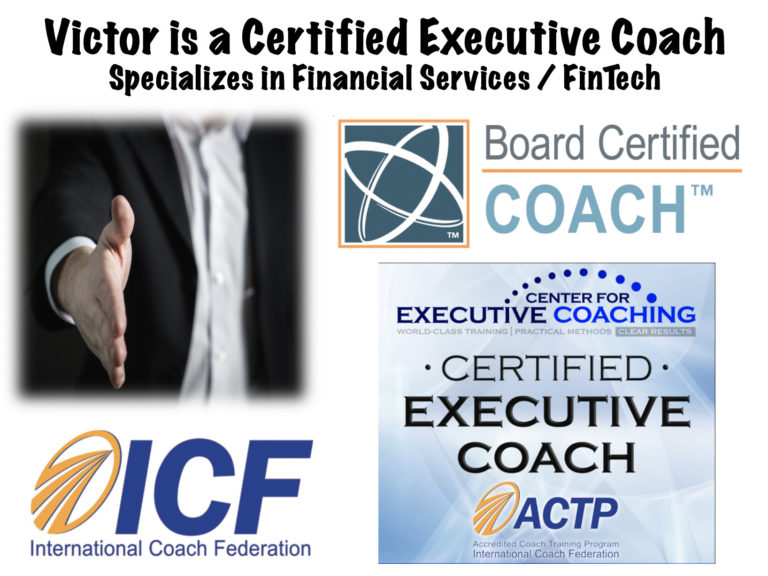Certifications for Executive Coaching that Victor Prince has.